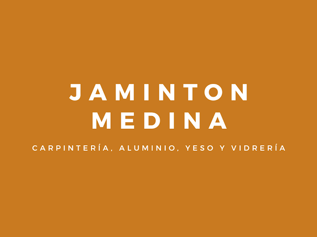 Jaminton Medina ( Aberturas de aluminio en Treinta y tres )
