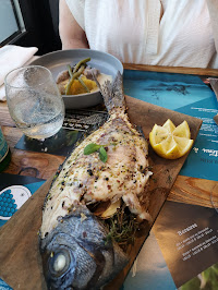 Bar du Restaurant de spécialités à base de poisson-pêcheur Le Mathurin du bateau à l'assiette à Saint-Valery-sur-Somme - n°1