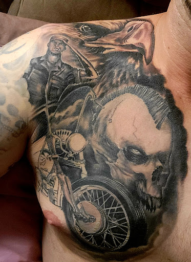 Explore bray wyatt tattoo ideas, creative tattoo ideas in Savannah, available at Tatlyfe Studios