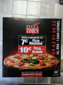 Pizza du Pizzeria Pizzas Time's à Luynes - n°1