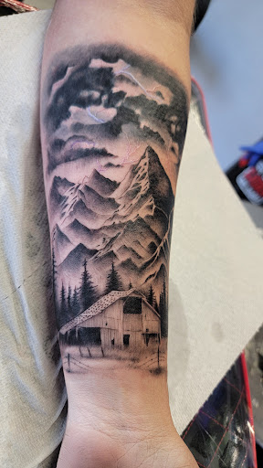 Explore seattle tattoo ideas, creative tattoo ideas in Kalispell, available at Swindler Ink