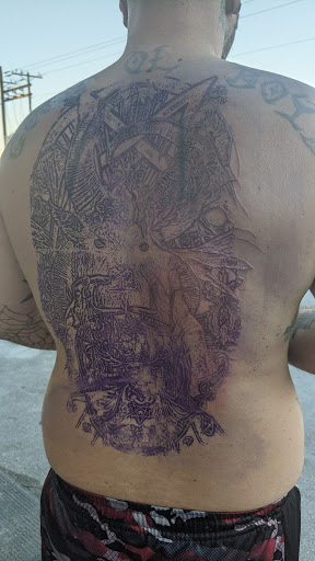 Explore tattoo on shoulder ideas, creative tattoo ideas in New Bern, available at Lucky Street Tattoo