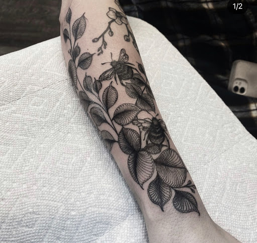 Explore dark tattoo ideas for women, creative tattoo ideas in Tiffin, available at Ink Element Tattoo Studio