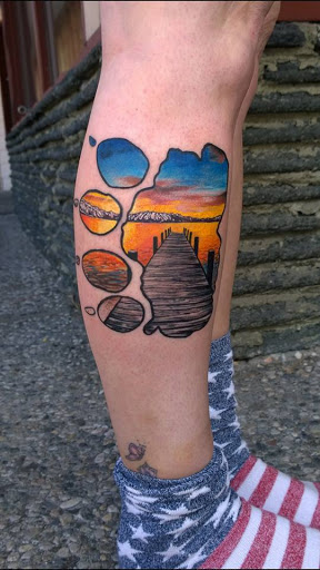 Explore city tattoo ideas, creative tattoo ideas in Bellingham, available at Beluga Palooza Tattoo