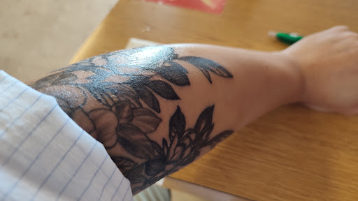 Explore tattoo thigh ideas, creative tattoo ideas in Lewisburg, available at Jolie Femme Permanent Makeup & Tiny Tattoos