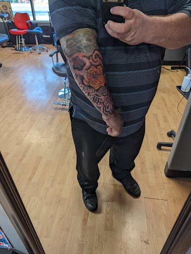 Explore small chest tattoo ideas for men, creative tattoo ideas in Redding, available at Til Valhalla Tattoo Studio