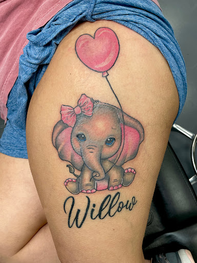Explore tattoo ideas for granddaughter, creative tattoo ideas in Meridian, available at Creative Pain Tattoo Studio