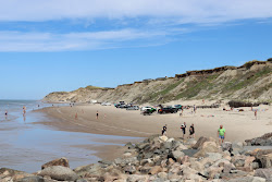 Photo de Lyngby Beach avec rivage droit, long