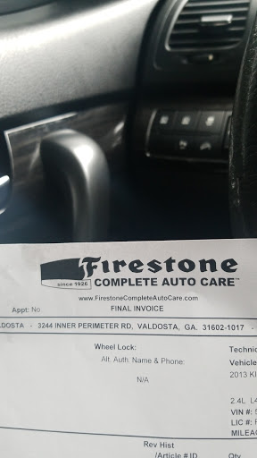 Tire Shop «Firestone Complete Auto Care», reviews and photos, 3244 Inner Perimeter Rd, Valdosta, GA 31602, USA