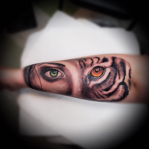 Explore singing tattoo ideas, creative tattoo ideas in Lake, available at Soul Rebel Tattoo