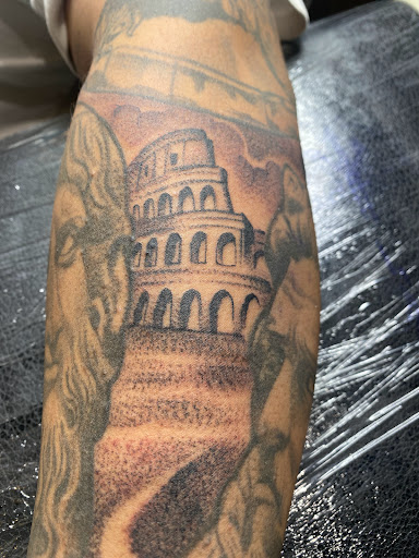 Explore mens family tattoo ideas, creative tattoo ideas in San Jose, available at Blue Rose Tattoo