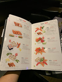 Carte du Toki sushi à Lyon