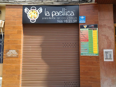 La Paellica Elda - Av. Reina Victoria, 7, 03600 Elda, Alicante, Spain