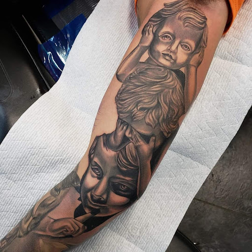 Explore forearm tattoo ideas women, creative tattoo ideas in Burlington, available at Lost Boys Tattoo & Piercing