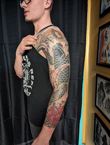 Explore leo tattoo ideas male, creative tattoo ideas in Boise, available at Born Weird Walk in Tattoo and Piercing