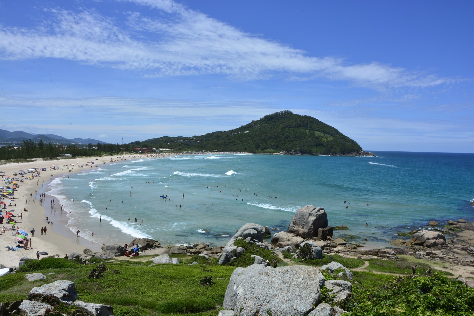 Foto av Praia da Ferrugem - bra husdjursvänlig plats för semester