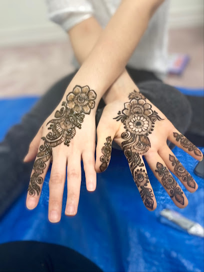 Anushain's henna