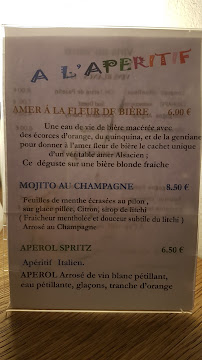 Bistrot du Breuil à Réhon menu