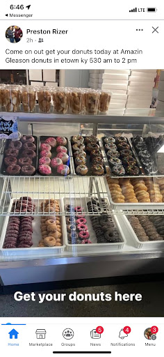 Donut Shop «Amazin Glazin Donuts», reviews and photos, 515 N Mulberry St, Elizabethtown, KY 42701, USA