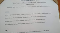 Restaurant français L'ART DES METS SAINT SEVER (40) à Saint-Sever (le menu)