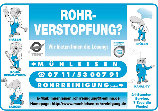 Mühleisen Rohrreinigung GmbH Stuttgart