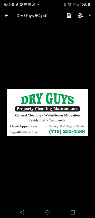 Dry Guys Property Cleaning Maintenance