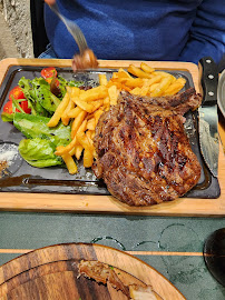 Steak du Restaurant de viande Rôtisserie La Ferme, Restaurant Vieux Port Marseille - n°9