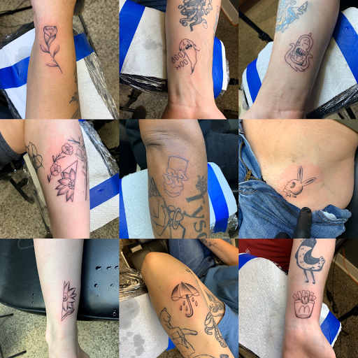 Explore m tattoo ideas, creative tattoo ideas in Sanford, available at Luv Ink