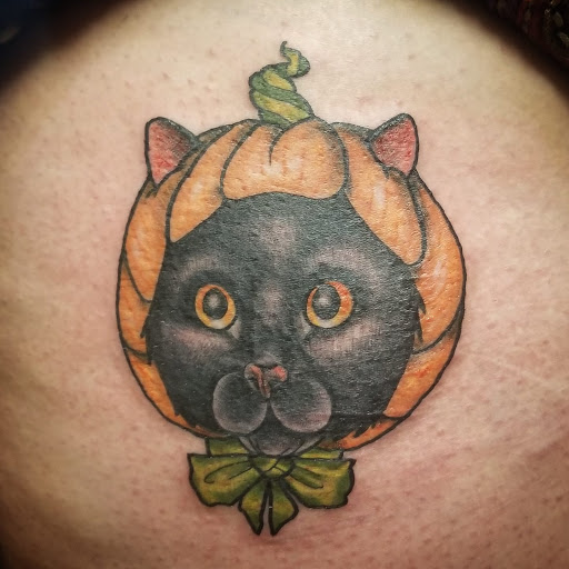 Explore tattoo sleeve filler ideas for a man, creative tattoo ideas in Littleton, available at Living Canvas Tattoo and Piercing