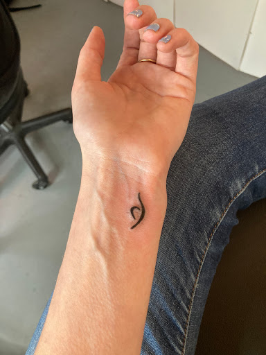 Explore matching mother daughter tattoos ideas, creative tattoo ideas in Chapel Hill, available at Golden Falcon Tattoo and Piercing