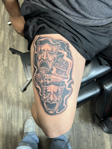 Find gothic punk tattoo ideas for your next unique tattoo in Athens at United Ink Tattoos and Body Piercings