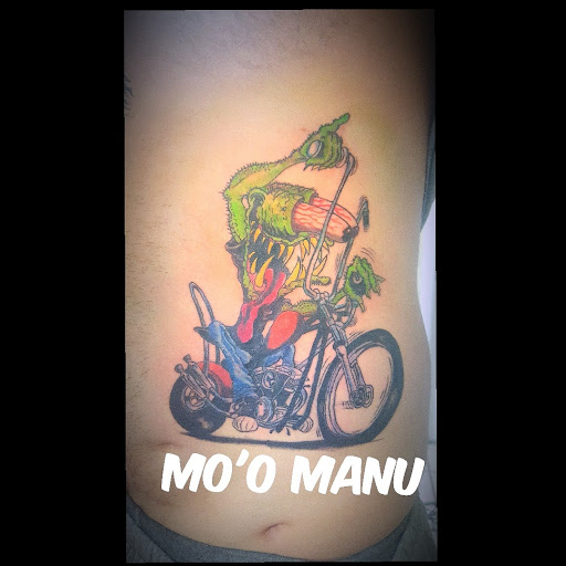 Explore rest in peace tattoo ideas, creative tattoo ideas in Hillsboro, available at MOO MANU TATTOO