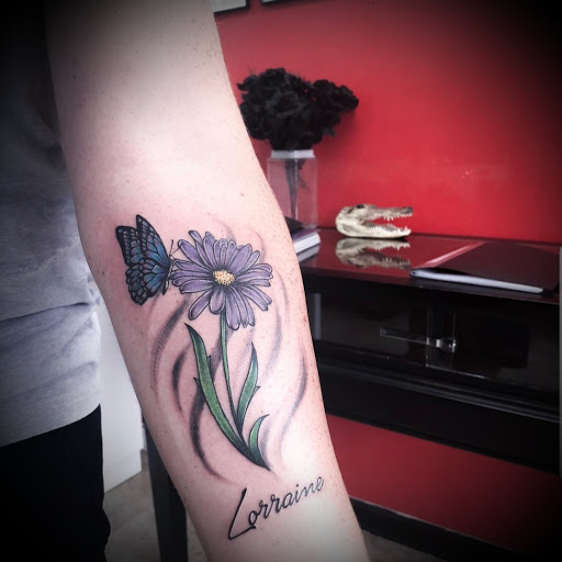Explore disney sister tattoo ideas, creative tattoo ideas in Ambler, available at Tattoo GalaxyAmbler Piercing & Custom Tattoos
