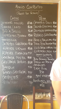 Menu / carte de Retiro Do Saloio à São João das Lampas