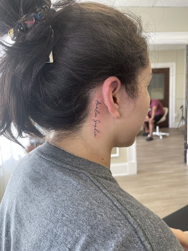 Explore female side tattoo ideas, creative tattoo ideas in San Antonio, available at Soft Revolution Tattoo