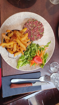Steak tartare du Restaurant français Le Franklin Roosevelt à Fontainebleau - n°11
