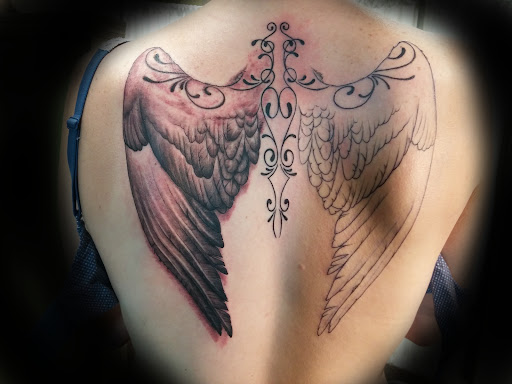 Explore tattoo outline ideas for women, creative tattoo ideas in Saint Cloud, available at Wingnut Tattoo & Piercing Studio