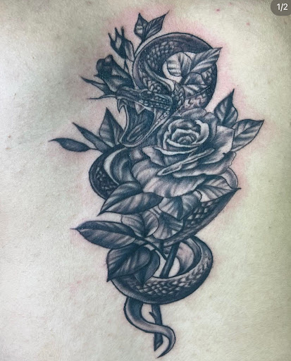 Explore illenium tattoo ideas, creative tattoo ideas in Orange, available at Ink Activitiez Tattoo