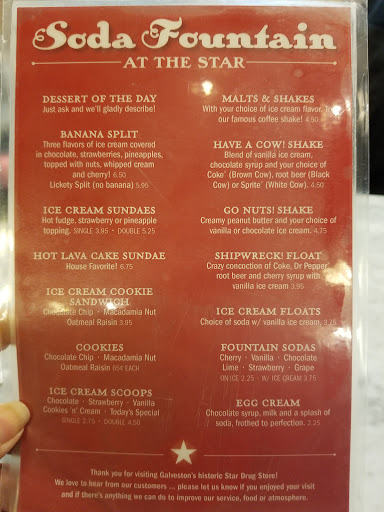 American Restaurant «Star Drug Store», reviews and photos, 510 23rd St, Galveston, TX 77550, USA