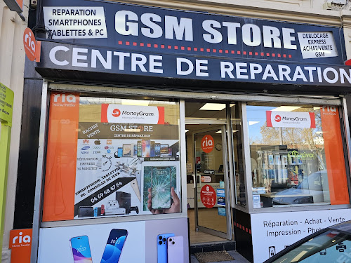 GSM STORE CENTRE DE RÉPARATION ET TRANSFERTS D’ARGENTS (MONEYGRAM,RIA) à Saint-Étienne