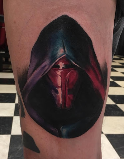 Explore bull riding tattoo ideas, creative tattoo ideas in Augusta, available at Mr. Tattoo