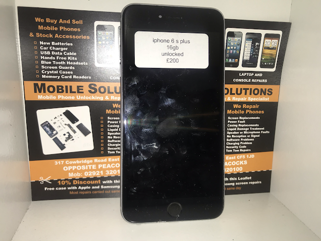 Reviews of Mobile Solutions Cardiff in Cardiff - Cell phone store