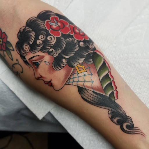 Explore female chest piece tattoo ideas, creative tattoo ideas in Virginia Beach, available at Studio Evolve