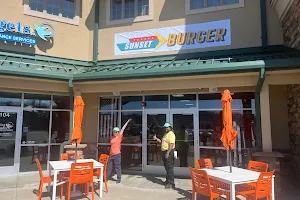 Sunset Burger image