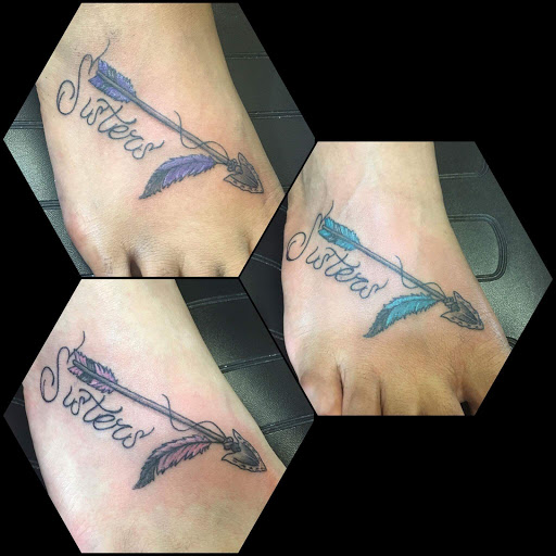 Explore tattoo ideas behind the ear, creative tattoo ideas in Savannah, available at Tatlyfe Studios