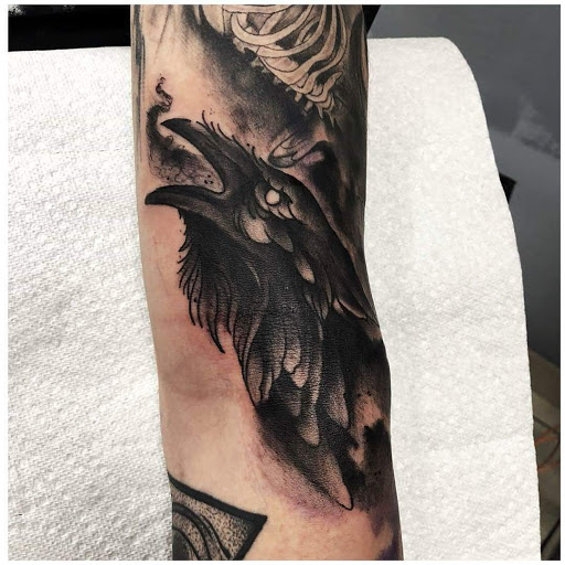 Explore triplet tattoo ideas, creative tattoo ideas in Scranton, available at Art Rage Tattoo Studio