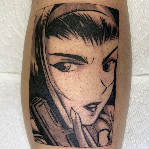 Explore road tattoo ideas, creative tattoo ideas in Apple Valley, available at Tried and True Tattoo Parlor