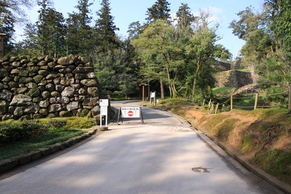 松江城 ギリギリ門