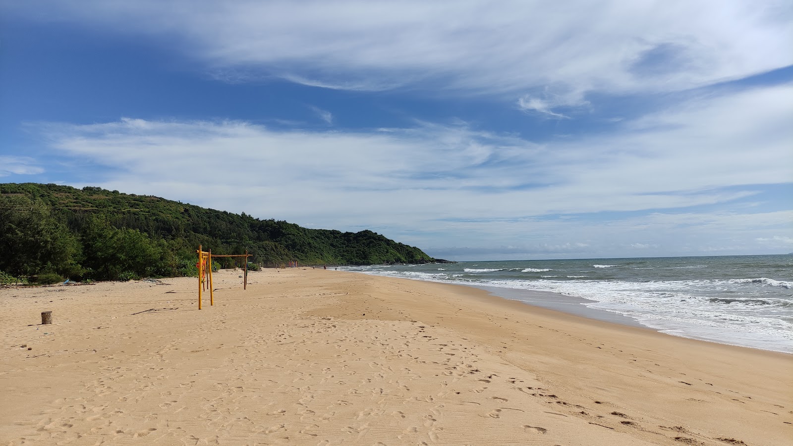 Photo de Apsarakonda Beach avec sable lumineux de surface