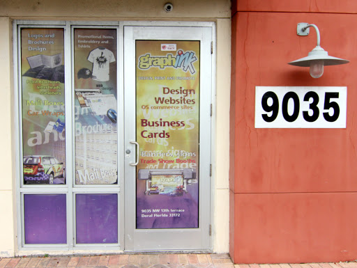 Commercial Printer «Graphink Inc, Doral Printing and Doral Signs Doral Banner», reviews and photos, 8850 NW 13th Terrace Unit 103, Miami, FL 33172, USA